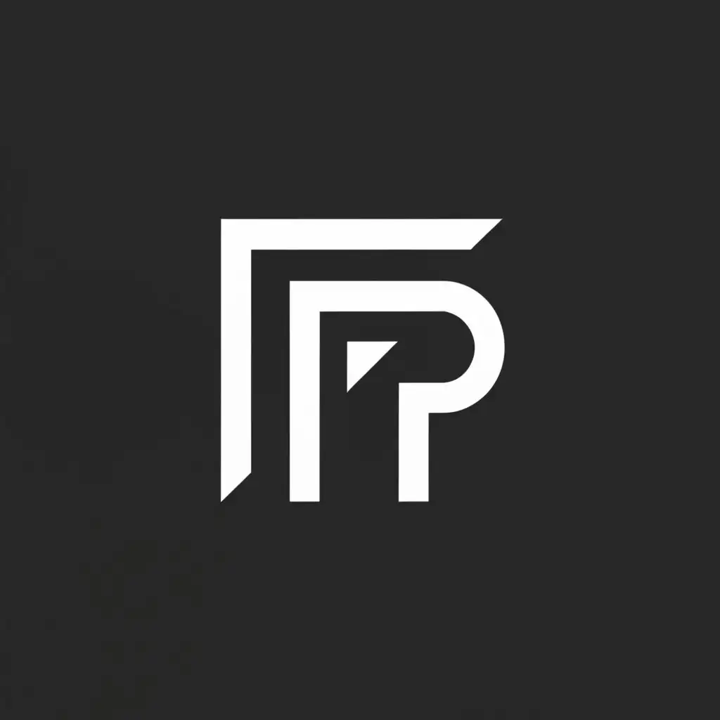 a logo design,with the text "T PH", main symbol:T P,Minimalistic,be used in Real Estate industry,clear background
