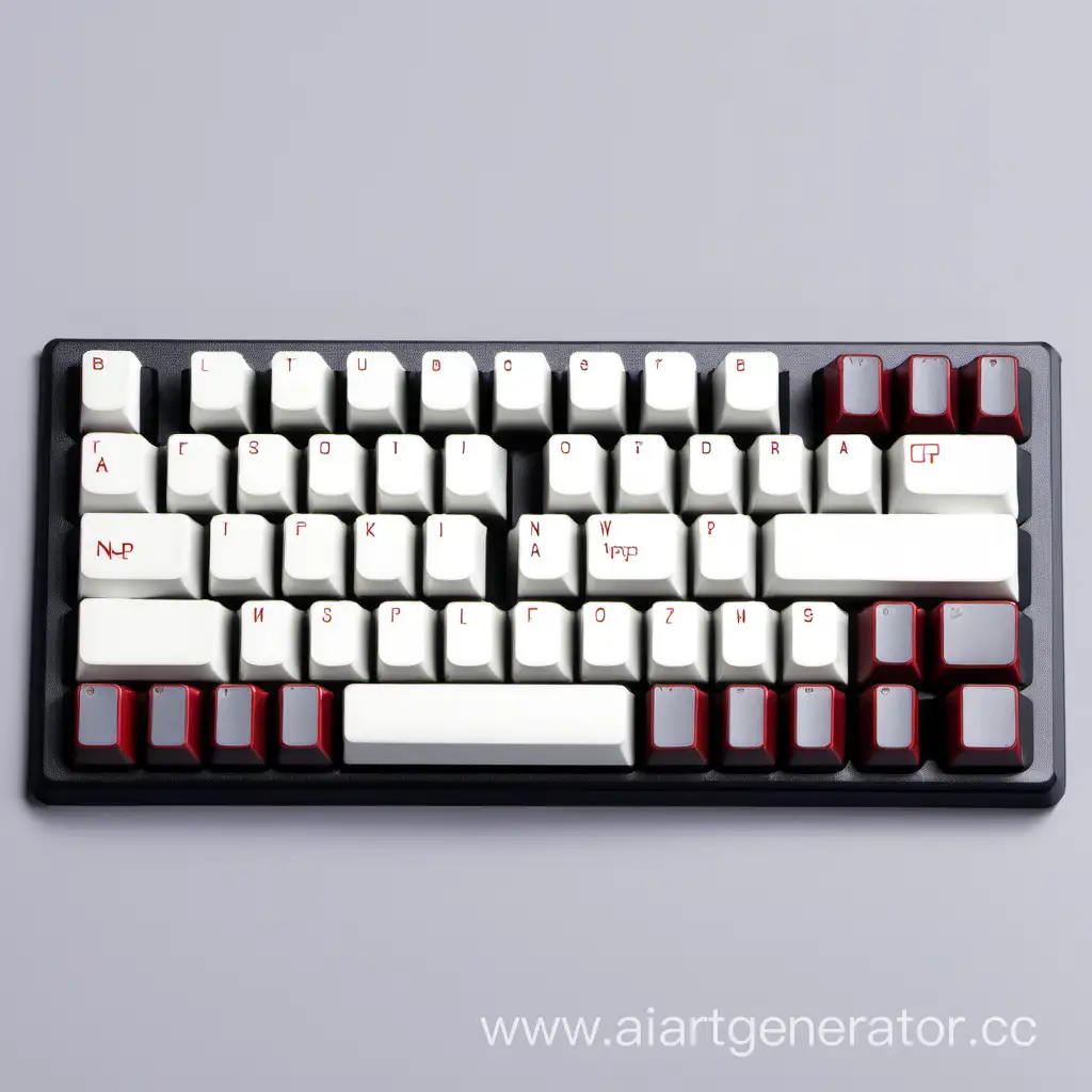 Custom-KBDfans-Tofu60-Grey-Case-Keyboard-with-Gateron-Switches-and-NP-Black-Keycaps