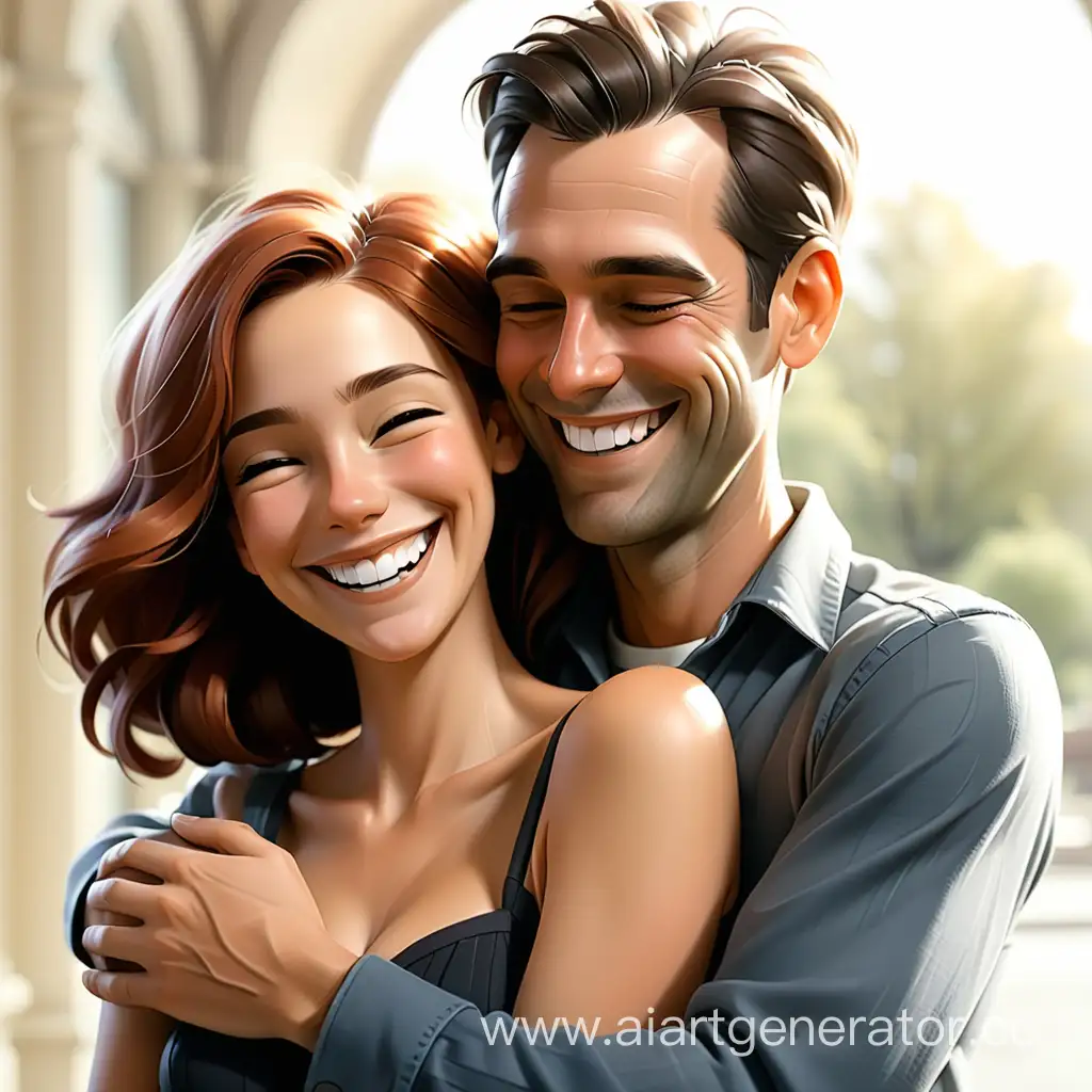 Happy-Couple-Embracing-with-Smiles