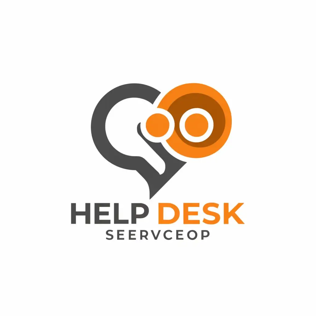 a logo design,with the text "Minimalist Logo Creation for Help desk Service europa", main symbol:In need of a creative freelancer to design a minimalist logo for a h elpdesk service europa. The color scheme should prominently feature orange and dark grey. Please minimalistic and modern.

about" LEAD MANAGEMENT & CONVERSION
We Promise Optimized Lead Management And Conversion.

need the design files in ai,Moderate,be used in Finance industry,clear background