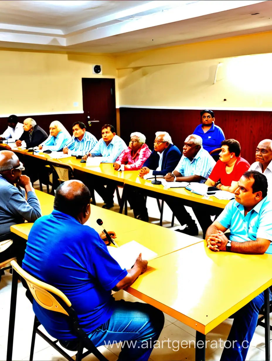 Community-Meeting-for-Housing-Complex-Residents