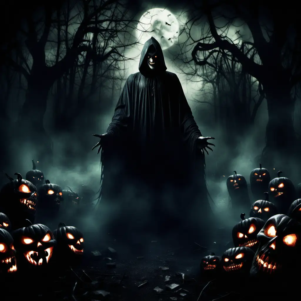 scary dark evil background