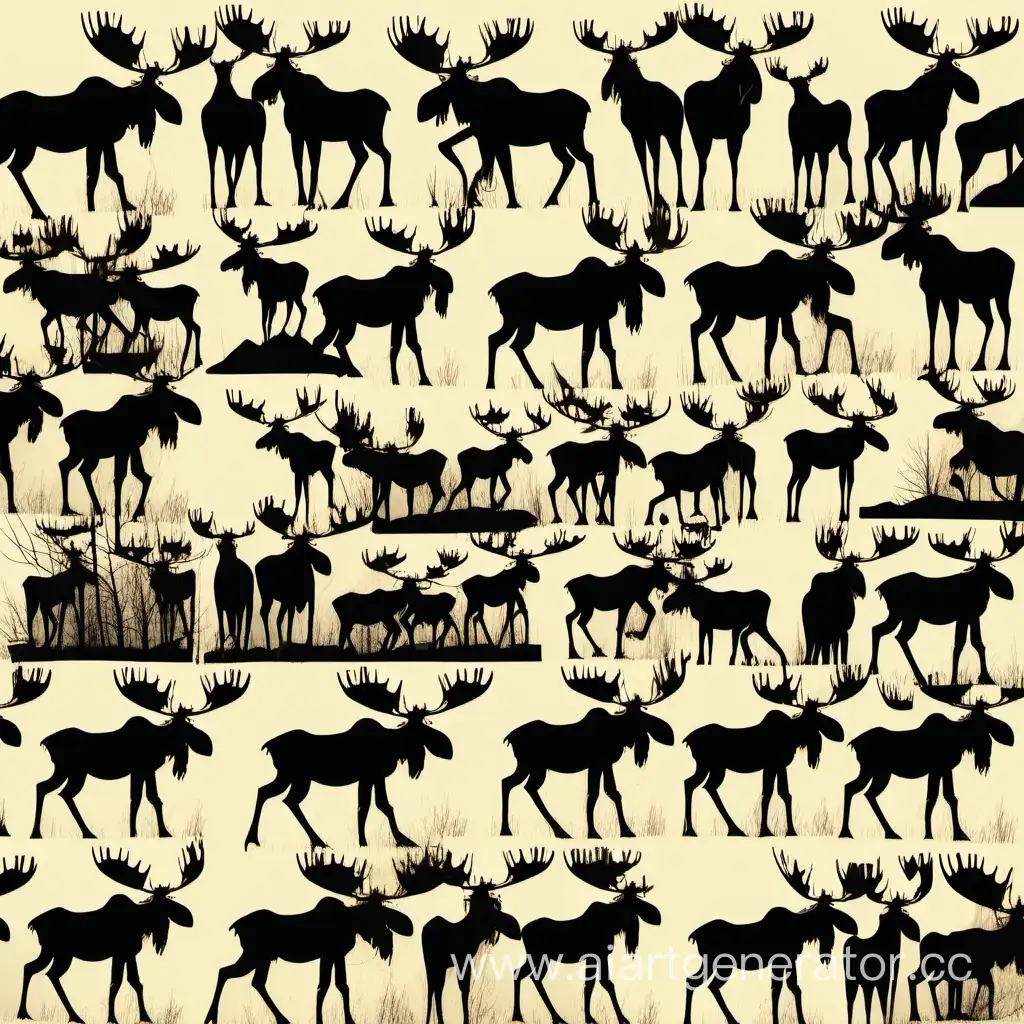 Captivating-Display-of-Dozens-of-Great-Moose