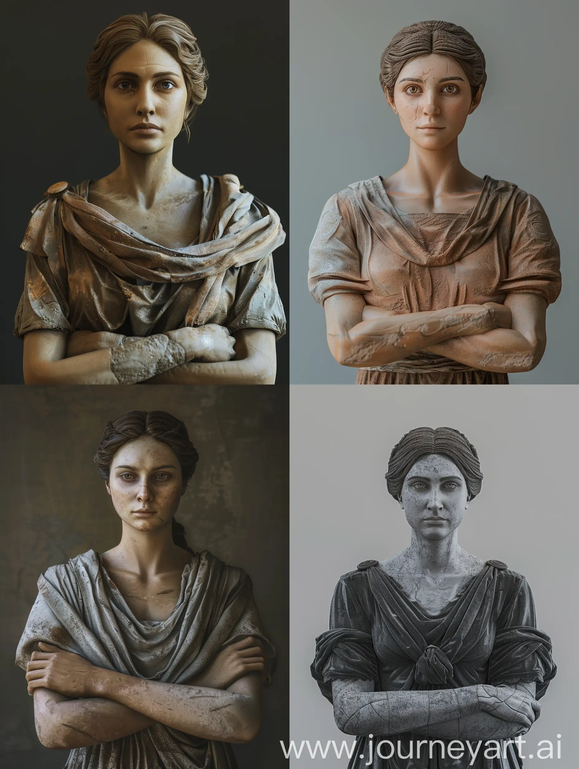Serious-Ancient-Greek-Woman-with-Folded-Arms-Realistic-Instagram-Style-Portrait
