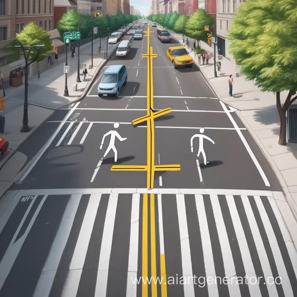 Pedestrians-Crossing-Street-Illegally