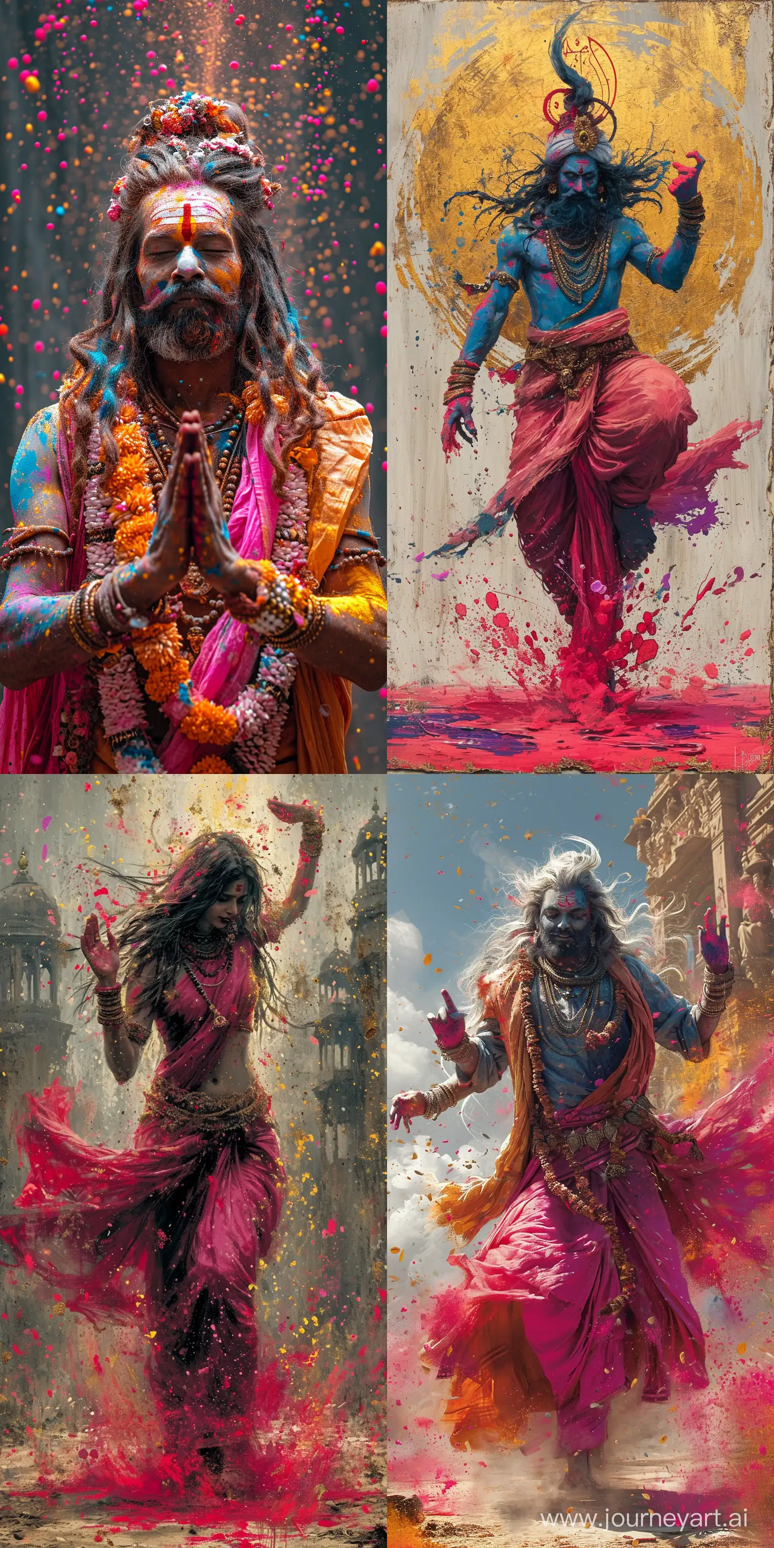 Spiritual-Celebration-Mahadev-Dancing-in-Colored-Paints