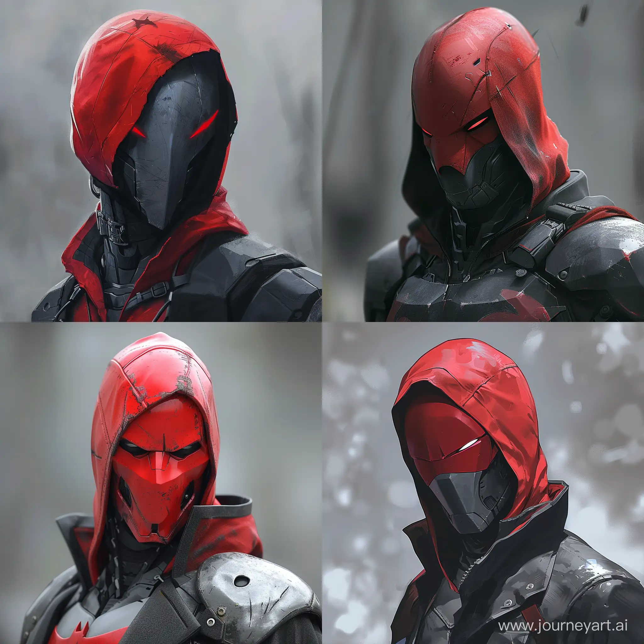 Red-Hood-Jason-Todd-CloseUp-Portrait-in-Comic-Style