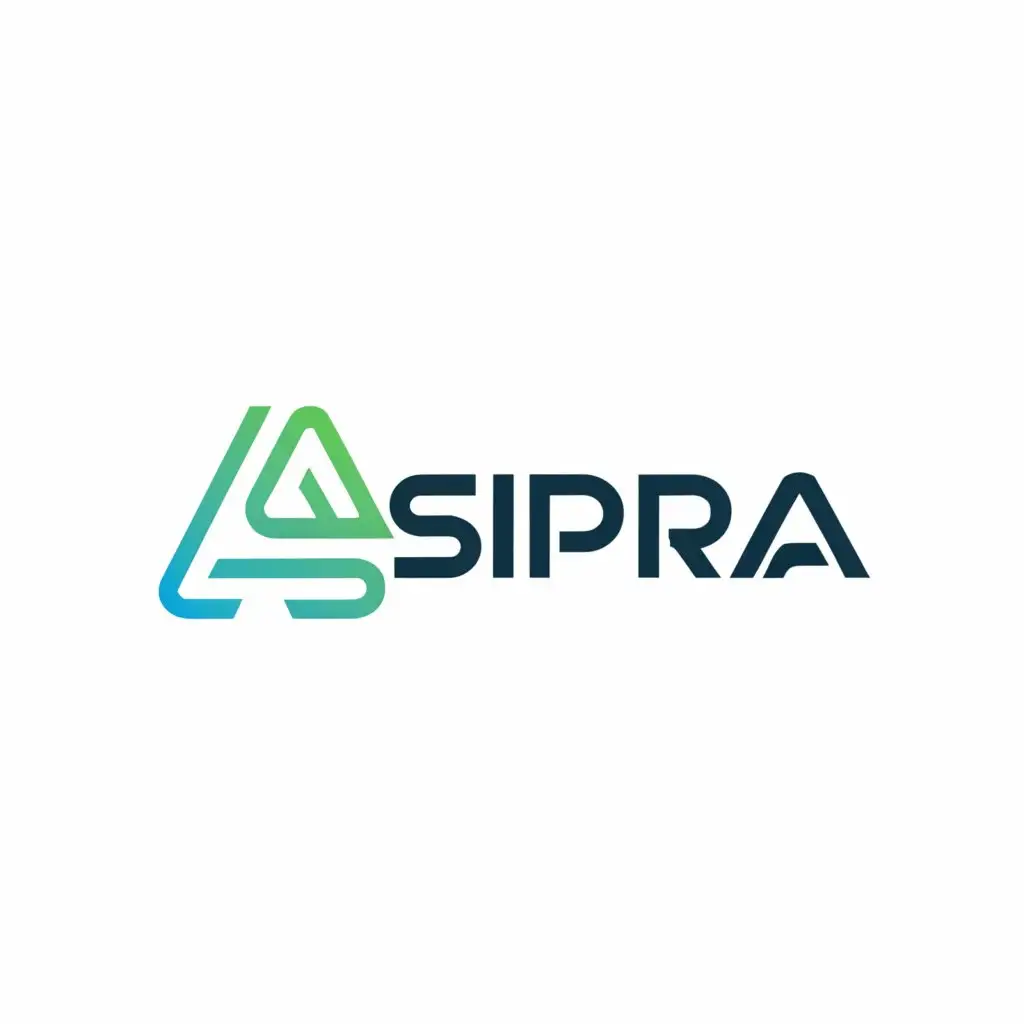 a logo design,with the text "ASIPRA", main symbol:A,Minimalistic,be used in Technology industry,clear background