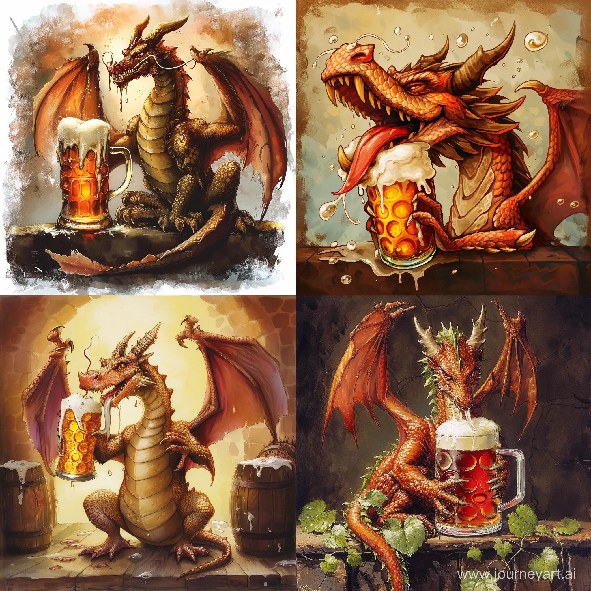 Majestic-Beer-Dragon-in-Vibrant-Colors