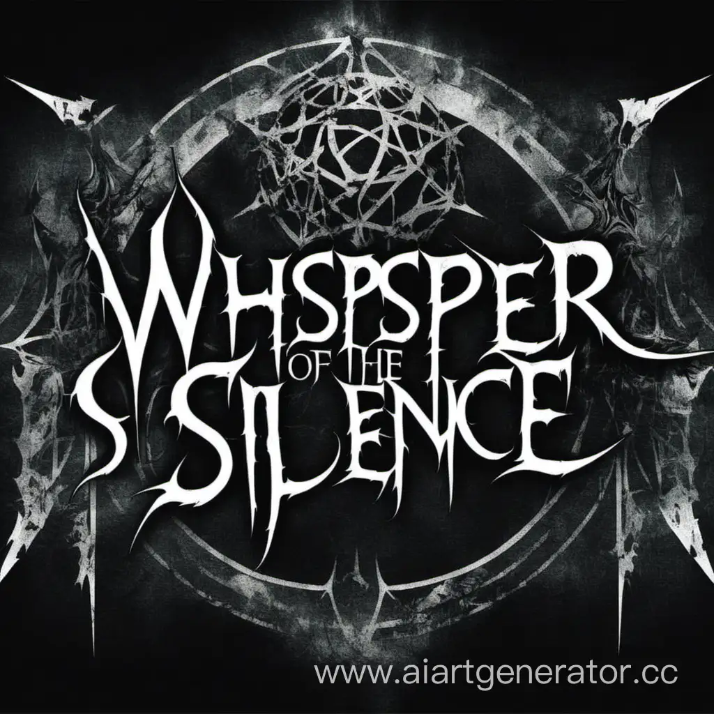 Dark-Emblem-of-Whisper-of-the-Silence-Gothic-Metal-Band-Logo