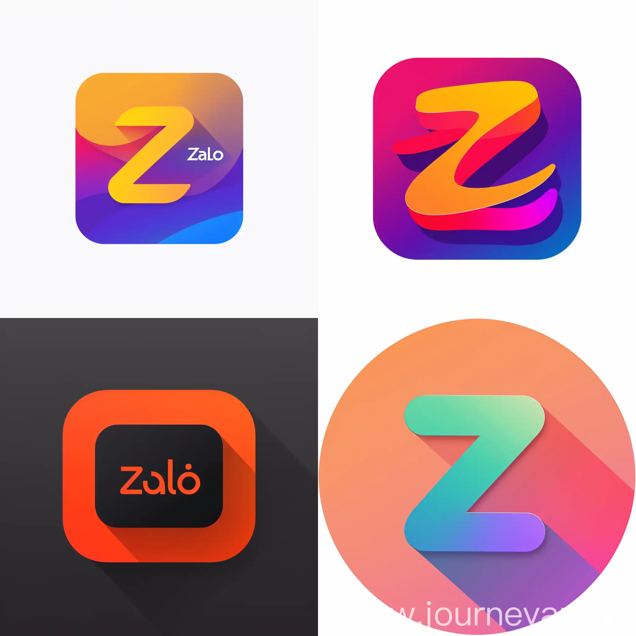 Create a logo like Zalo app