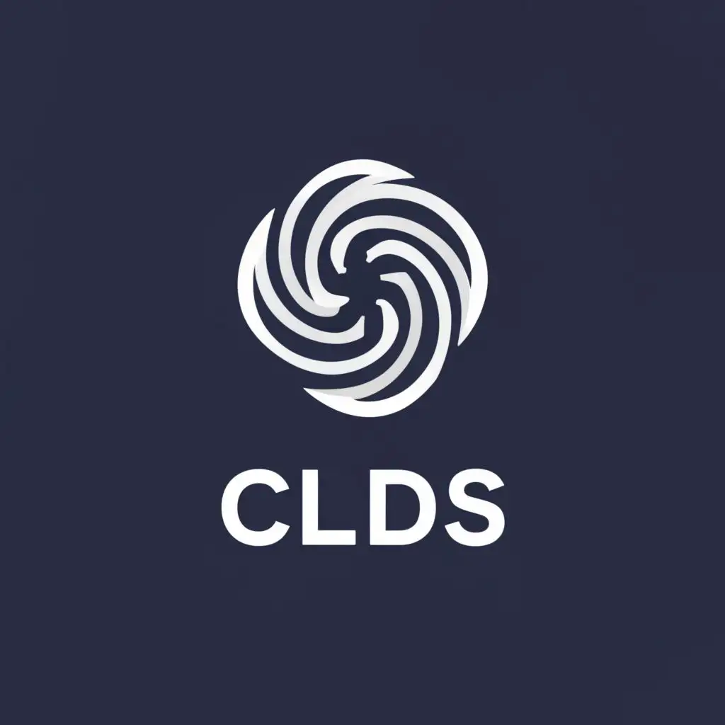 a logo design,with the text "CLDS 
Limited liability company", main symbol:Circles twist,Moderate,be used in Finance industry,clear background