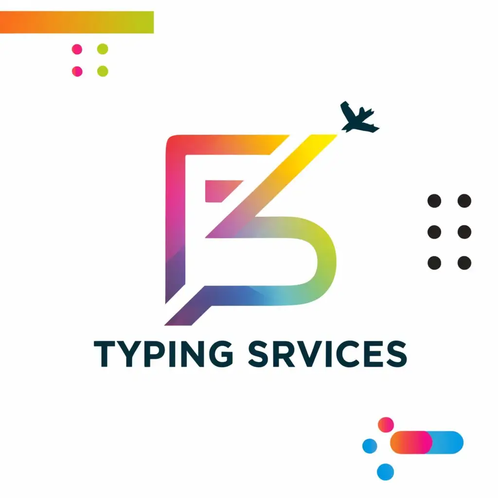 a logo design,with the text "FS", main symbol:TYPING SERVICES,Moderate,be used in Travel industry,clear background