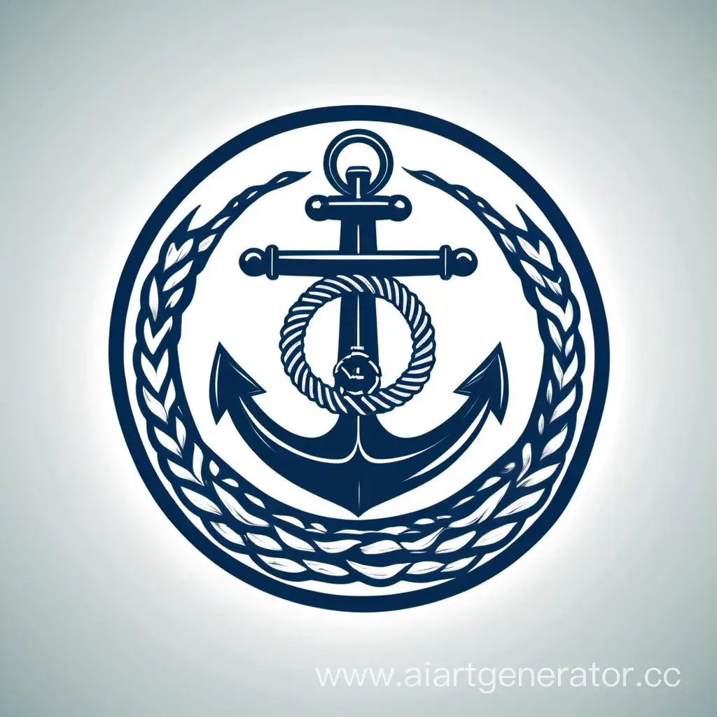 Логотип для морского кадрового агентства