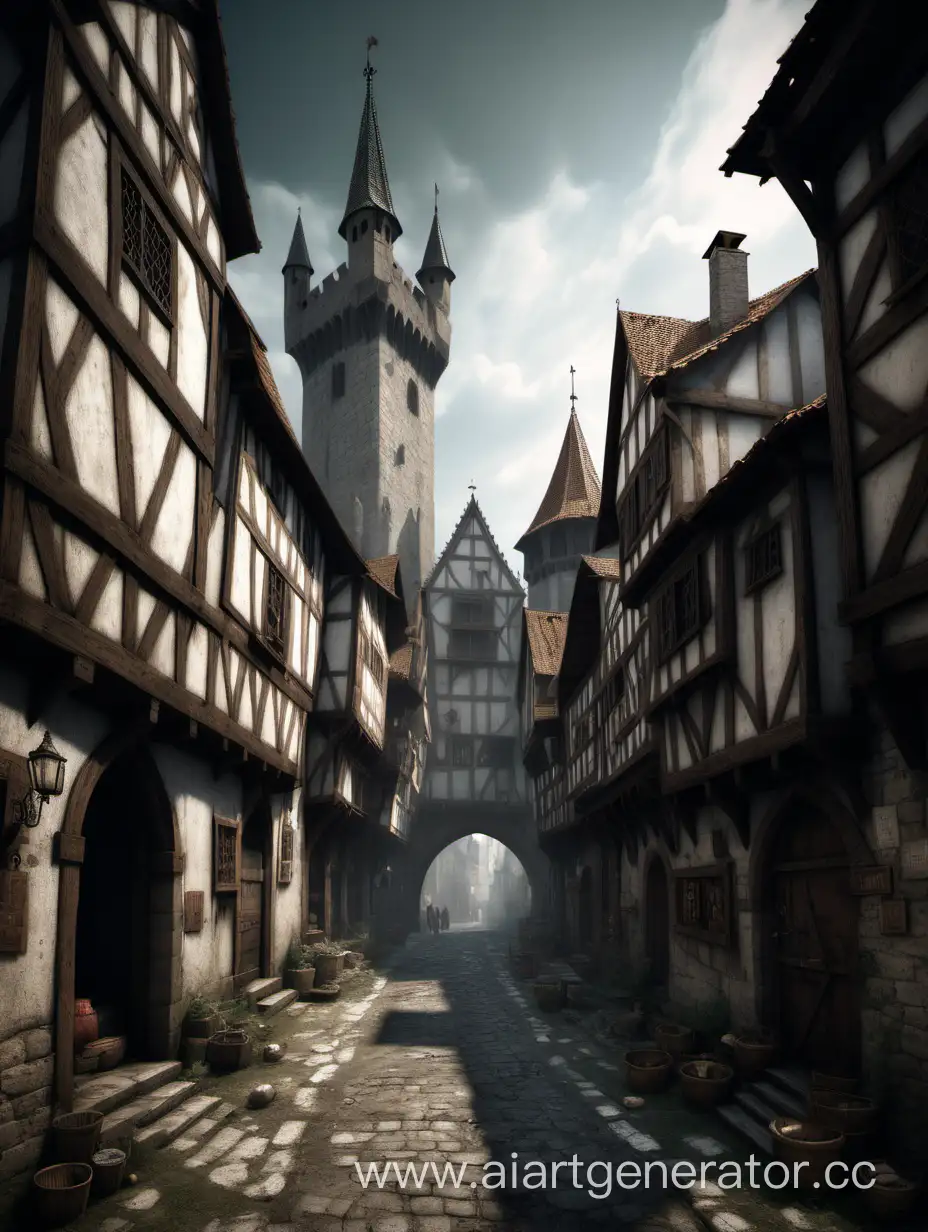 Medieval-City-with-Dusty-Cobblestone-Streets