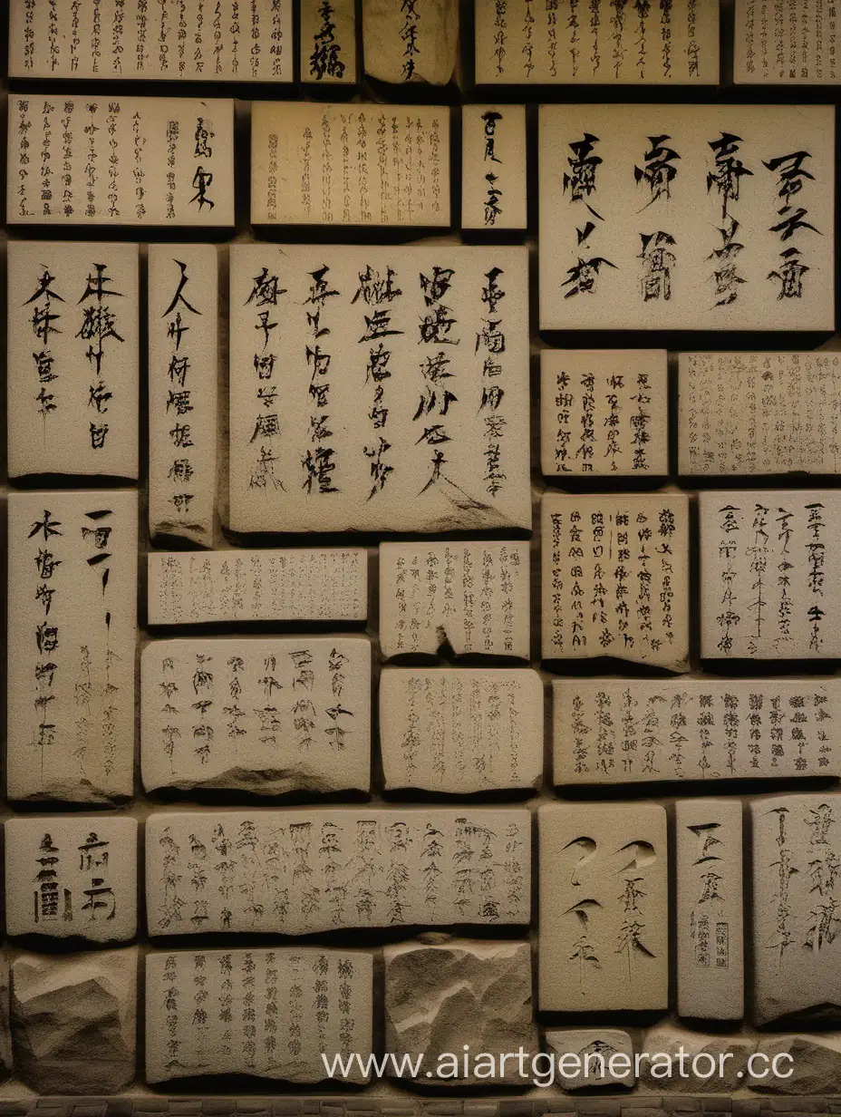 Elegantly-Crafted-Japanese-Inscriptions-Artwork