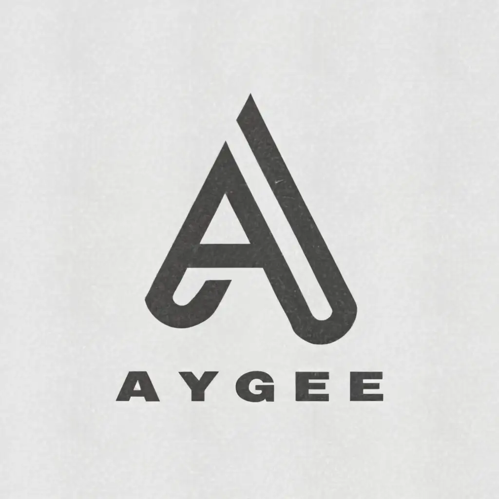 a logo design,with the text "AYGEE APPAREL", main symbol:COMBINATION OF letter A and G,Moderate,clear background