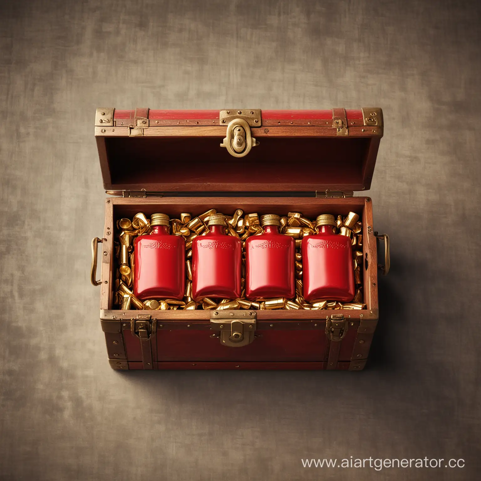 Ancient-Treasure-Chest-with-Red-Flasks-and-Gold-Coins