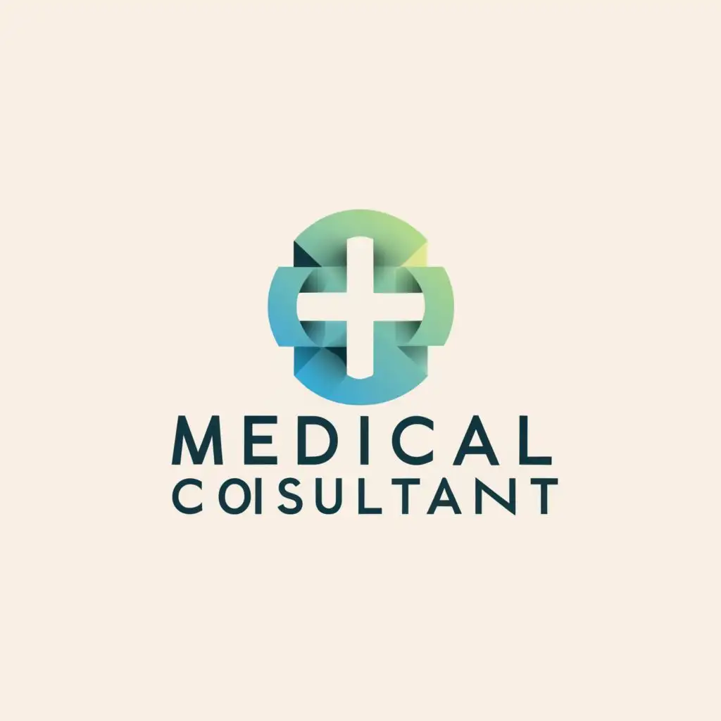 a logo design,with the text "Medical Consultant", main symbol:+,Minimalistic,be used in Medical Dental industry,clear background