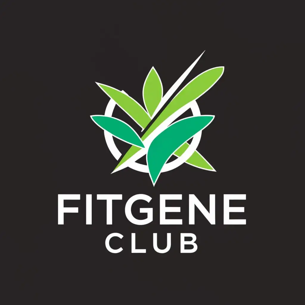 a logo design,with the text "Fitgene Club", main symbol:herbalife nutrition,Moderate,be used in Sports Fitness industry,clear background