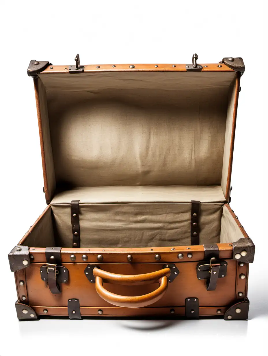 Vintage-Medieval-Suitcase-Isolated-on-White-Background