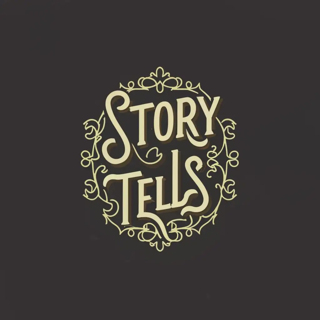 LOGO-Design-For-Story-Tells-A-Timeless-Tale-in-Educational-Typography