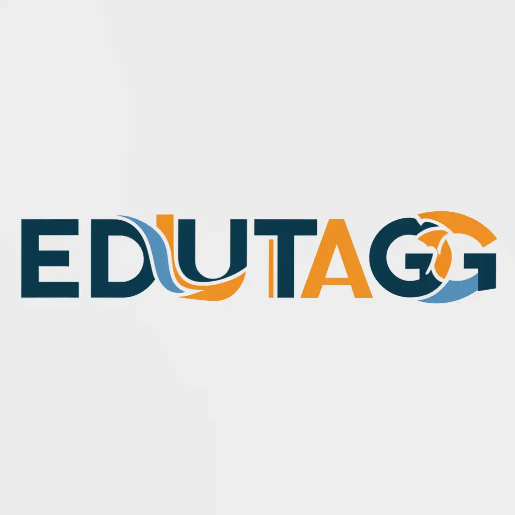 a logo design,with the text "EDUTAG", main symbol:EDUTAG,Moderate,clear background