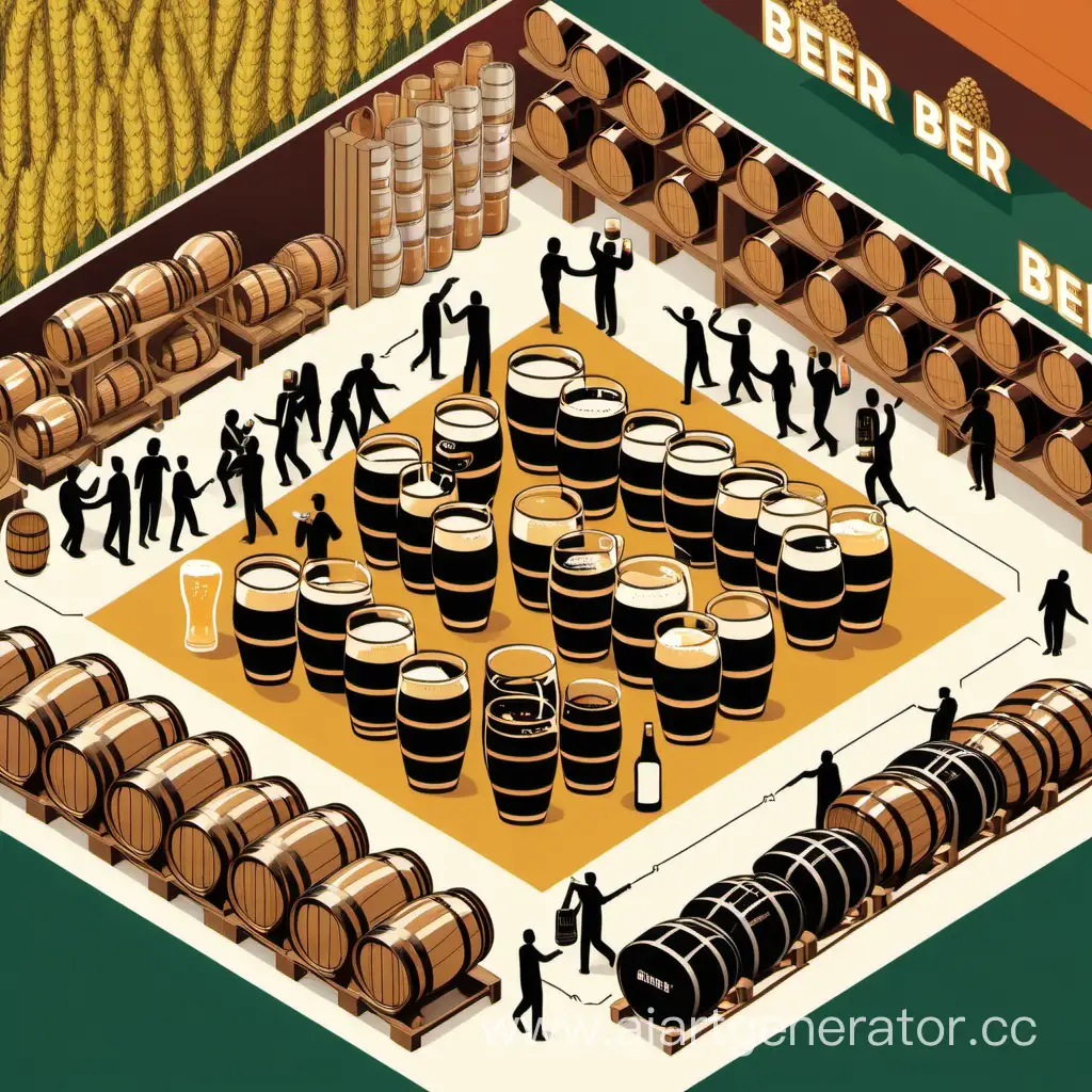 Beer-Production-and-Consumption-A-Vibrant-Visual-Narrative