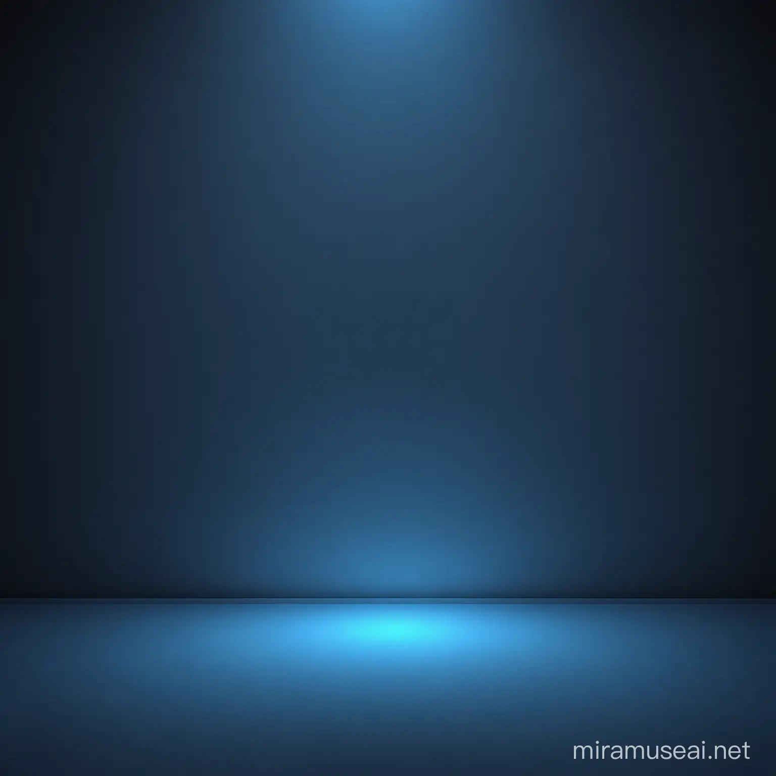 Mesmerizing Blue Glow
