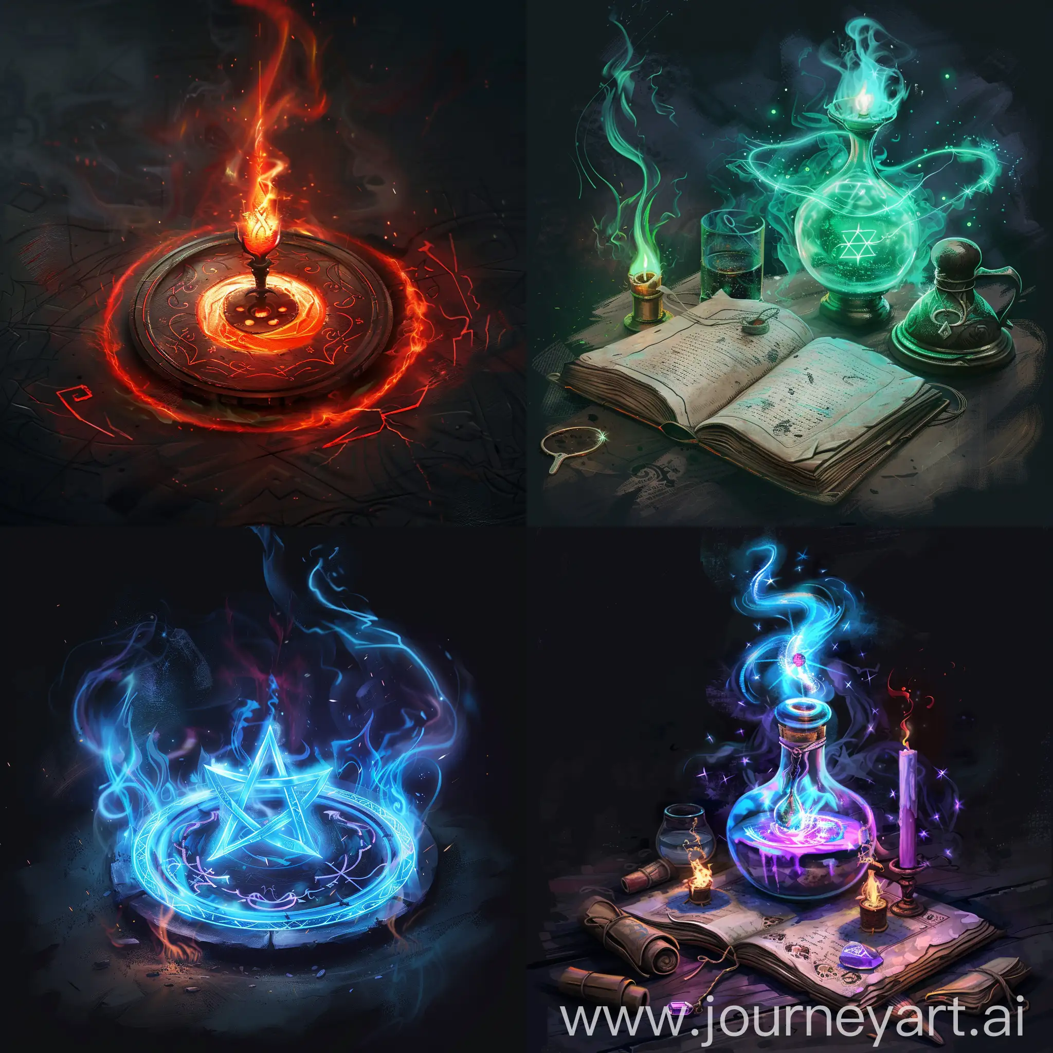 turn base spell icons, hd quality