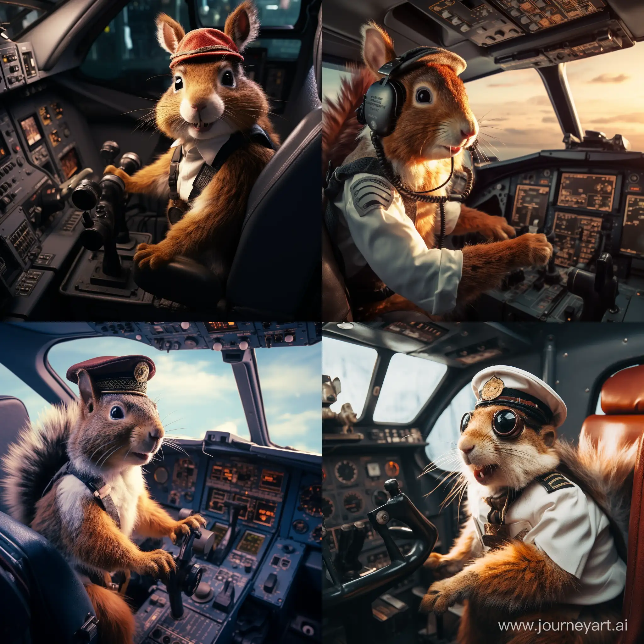 Adventurous-Squirrel-Piloting-a-Plane-in-the-Cockpit