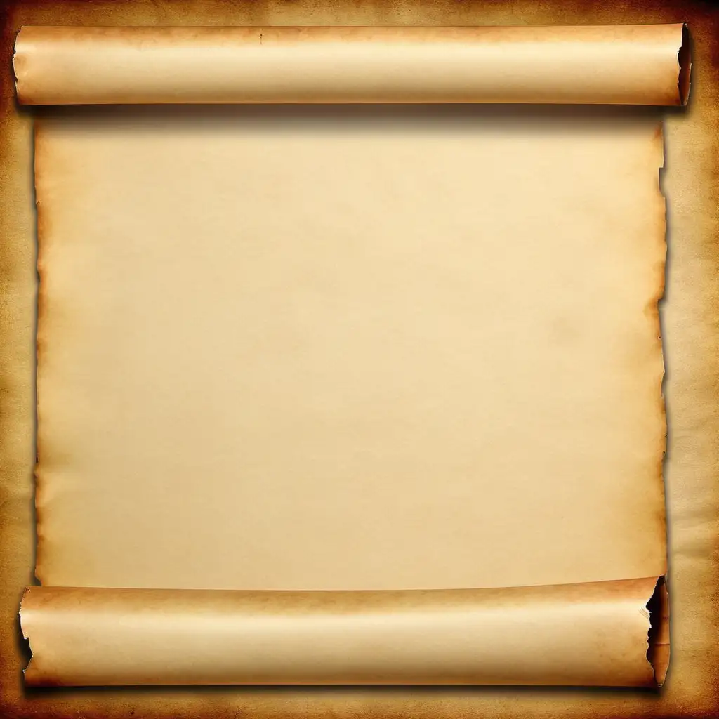 blank parchment paper