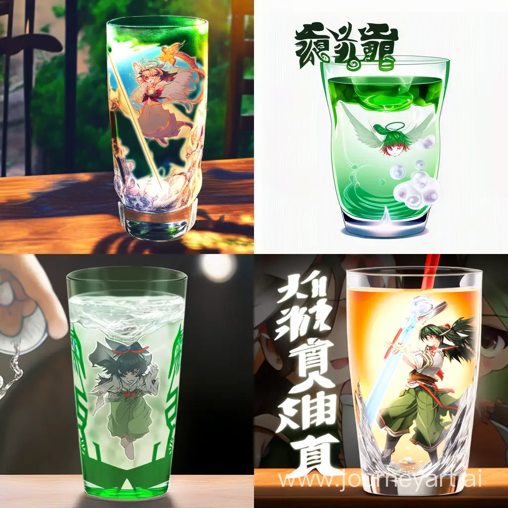 utsuho reiuji drinking glass washing liquid