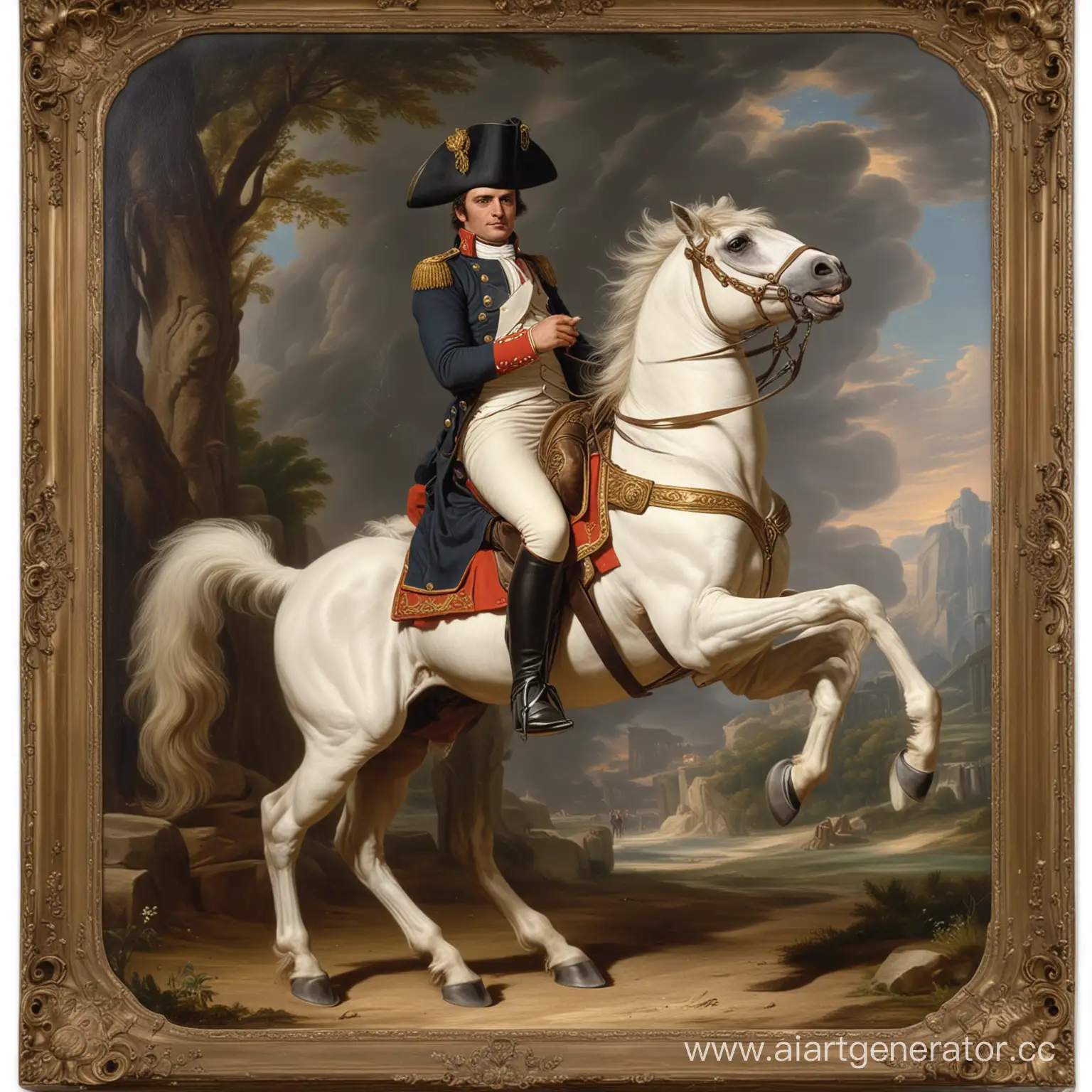 Historic-Leader-Napoleon-Bonaparte-on-Horseback