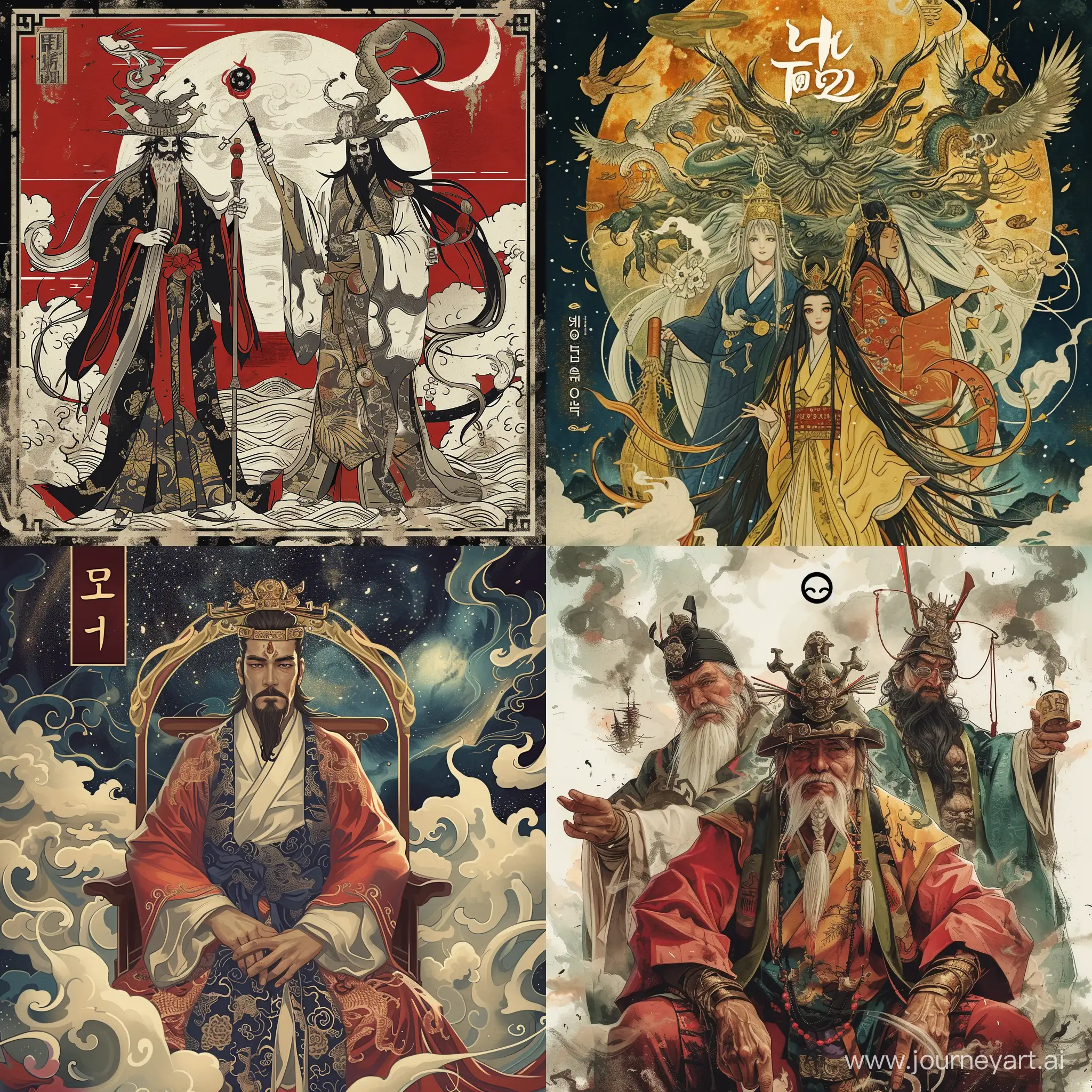 JapaneseKorean-Magic-Gods-Unveiling-Mystical-Powers-in-Version-6-Art