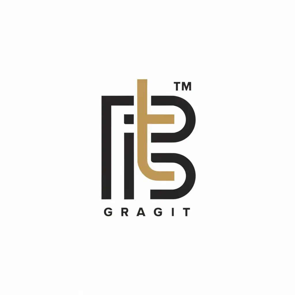 a logo design,with the text "FS", main symbol:stylish expensive logo for an online store that sells digital information, digital images in VIP quality
the structure is black and white, with fine golden sand,Moderate,clear background