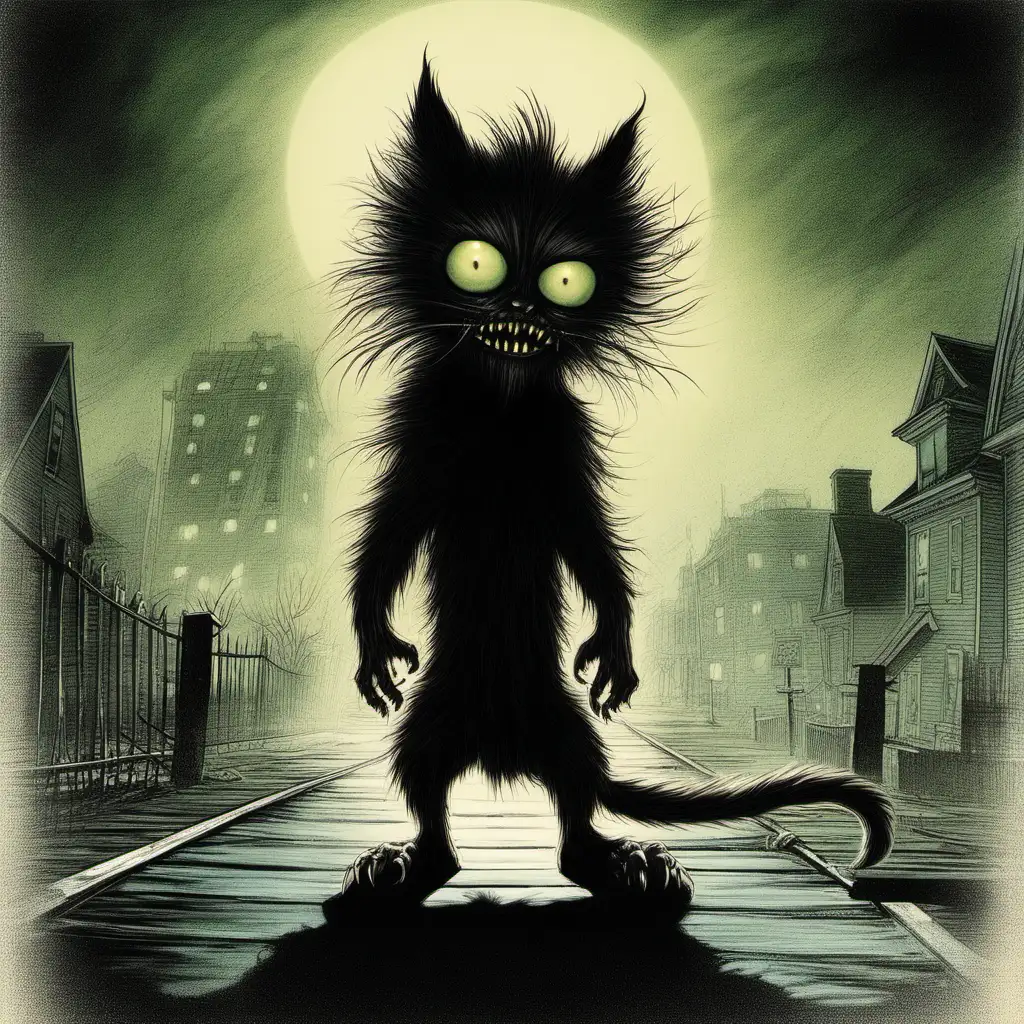 Enigmatic Little Monster from Stephen Kings Cats Eye Movie