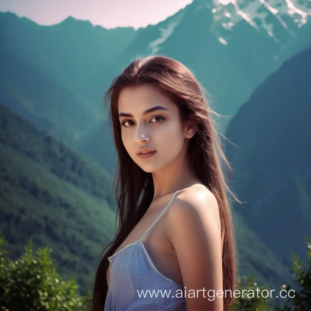 Scenic-Beauty-Captivating-Girl-Amidst-Majestic-Mountains