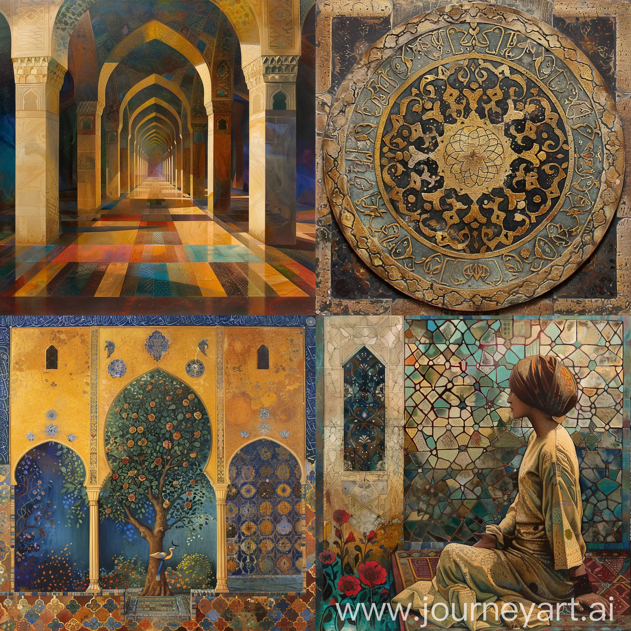 Islamic-Art-Geometric-Patterns-in-Vibrant-Colors