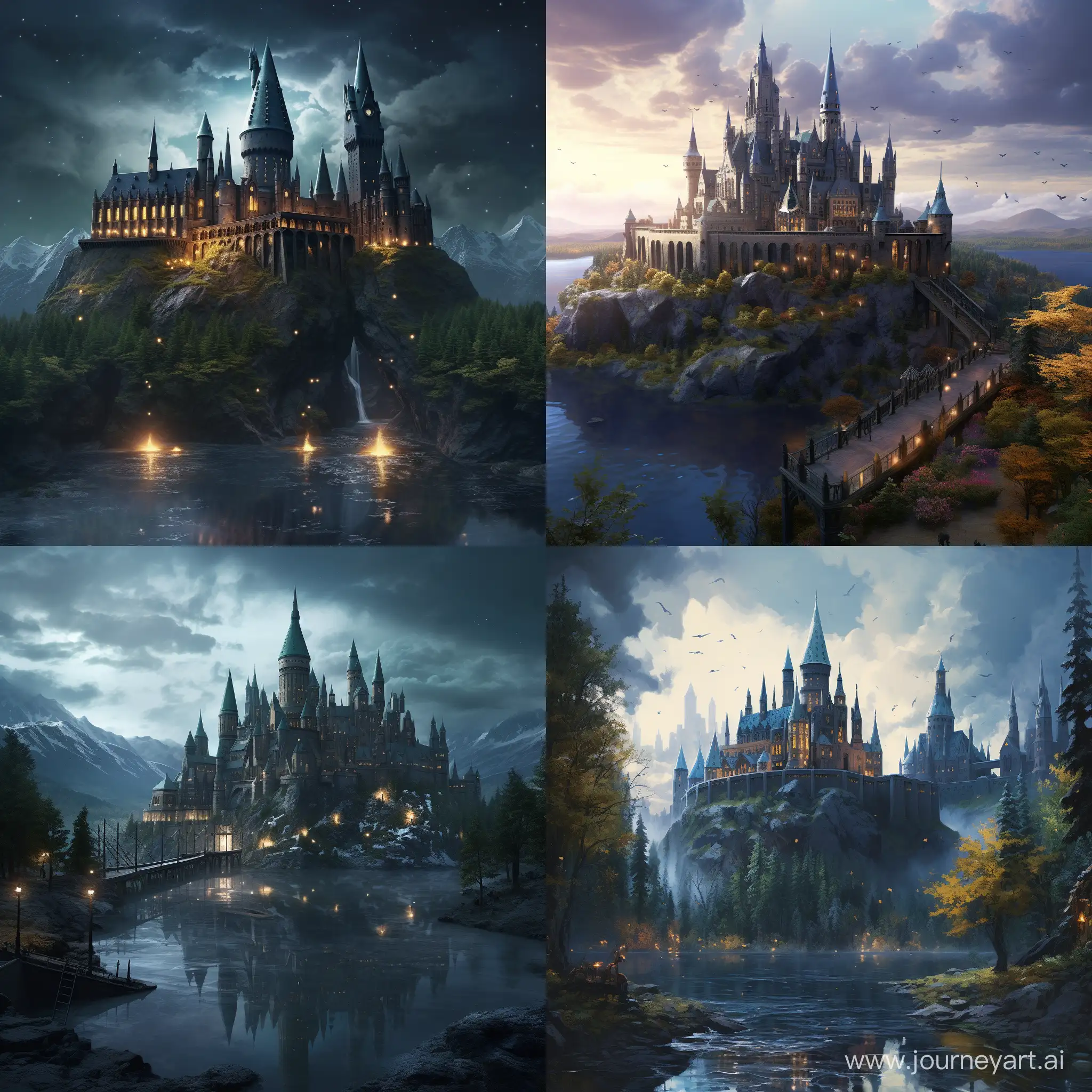 Magical-Hogwarts-Castle-Artwork