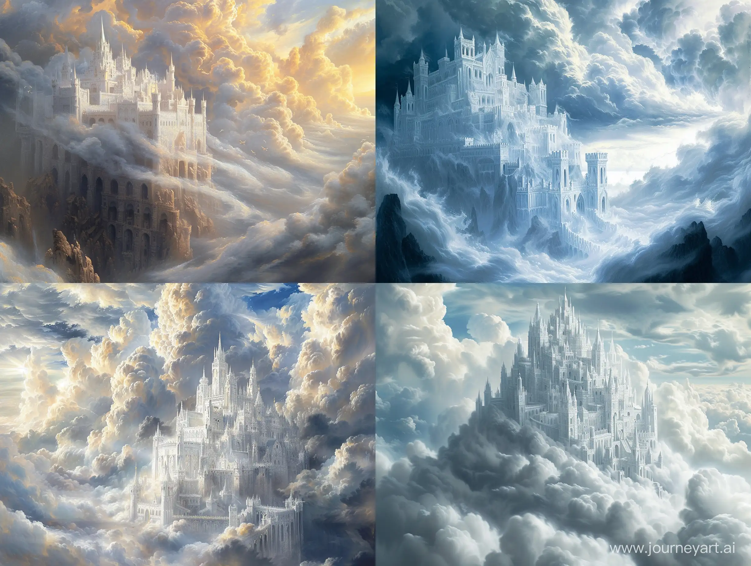 Enchanting-Giant-White-Castle-Painting-Amidst-Storm-Clouds