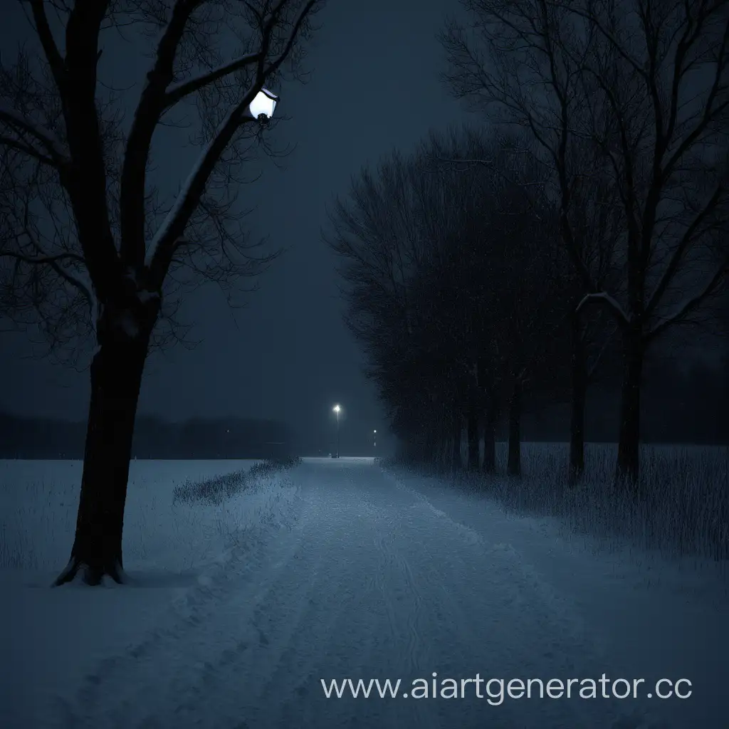 Enchanting-Winter-Night-with-a-Touch-of-Darkness