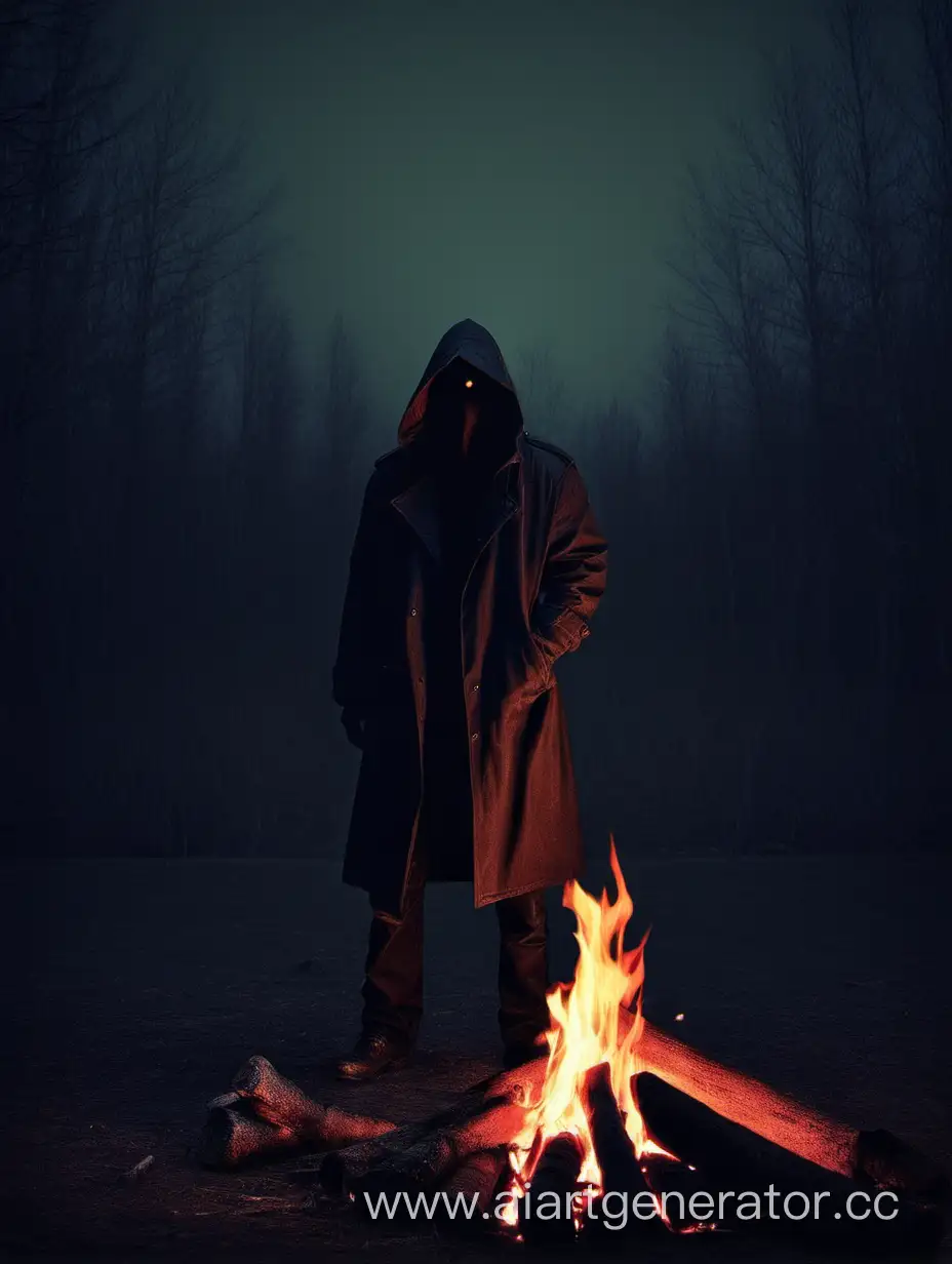 Mysterious-Figure-by-the-Bonfire-at-Dusk