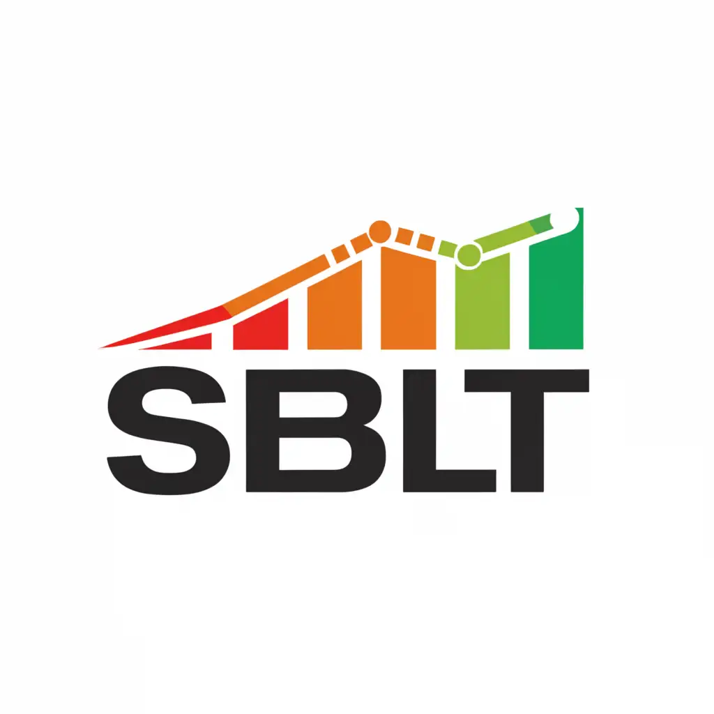 a logo design,with the text "sblt", main symbol:trading,Moderate,clear background