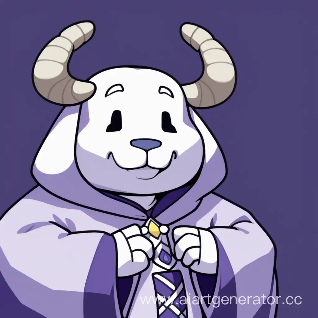 Toriel-Undertale-Fan-Art-Compassionate-Goat-Mother-in-Enchanting-Fantasy-World