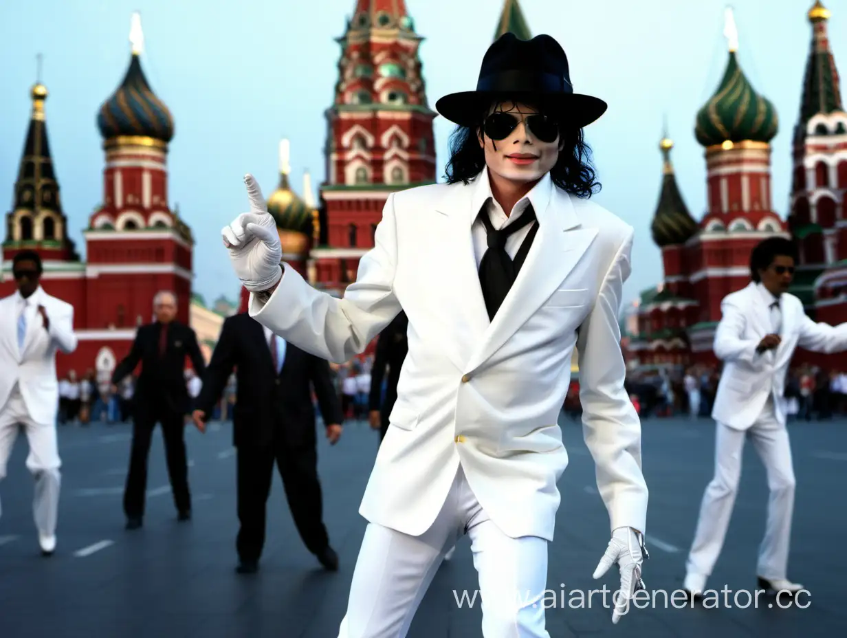 Michael Jackson, 2024, concert in Moscow, Red Square, Smooth Criminal