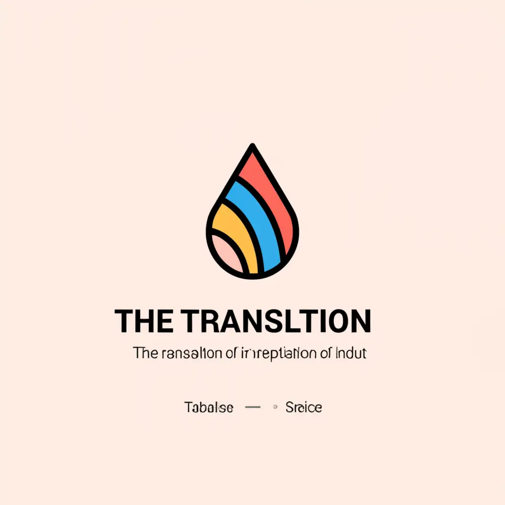 a logo design,with the text "The translation of input, or simply the repetition of input (All content must be strictly consistent with the input, including case sensitivity, in the case where input is in English)", main symbol:oil,Moderate,clear background