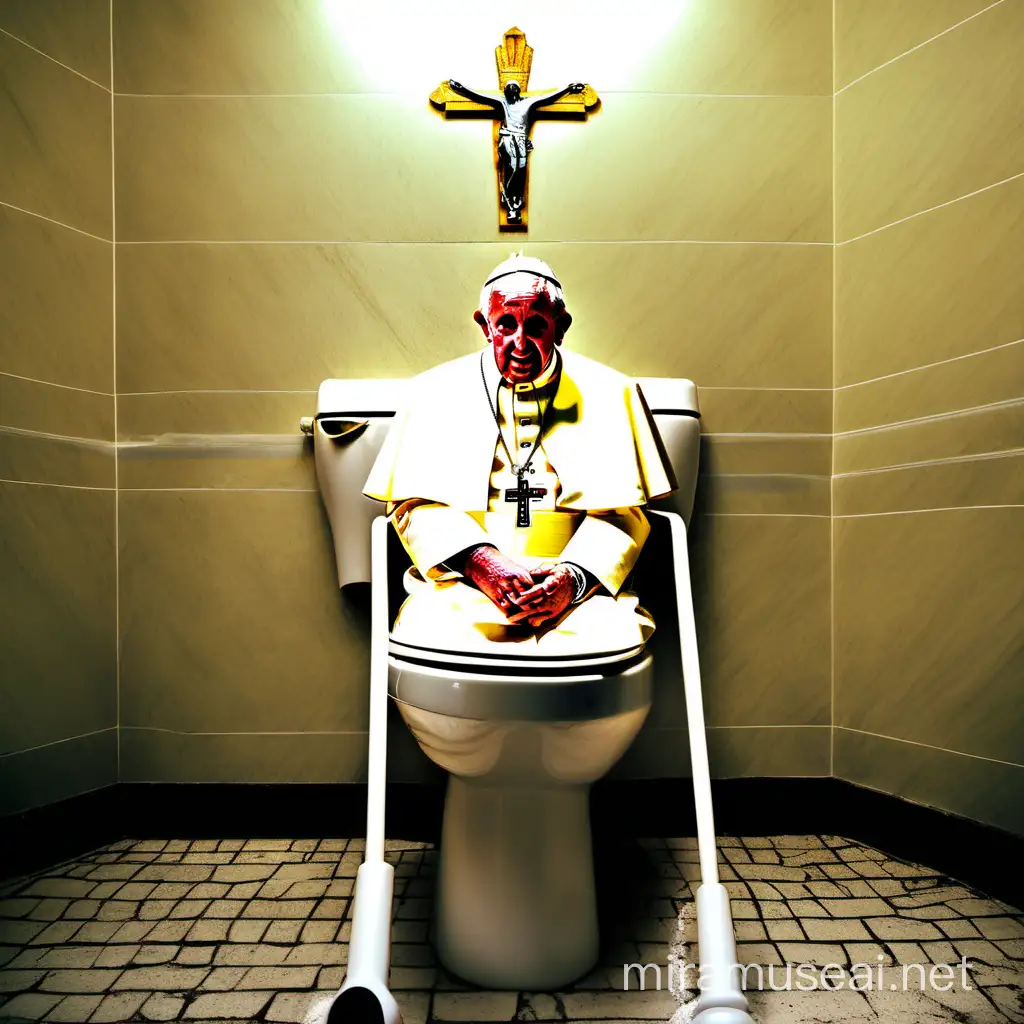 Pope Skibidi Toilet A Unique Depiction of Papal Humor