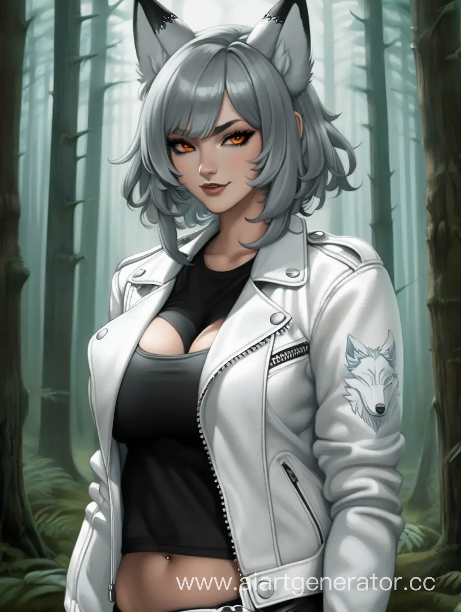 Mysterious-Woman-with-Wolf-Features-in-Enchanted-Forest