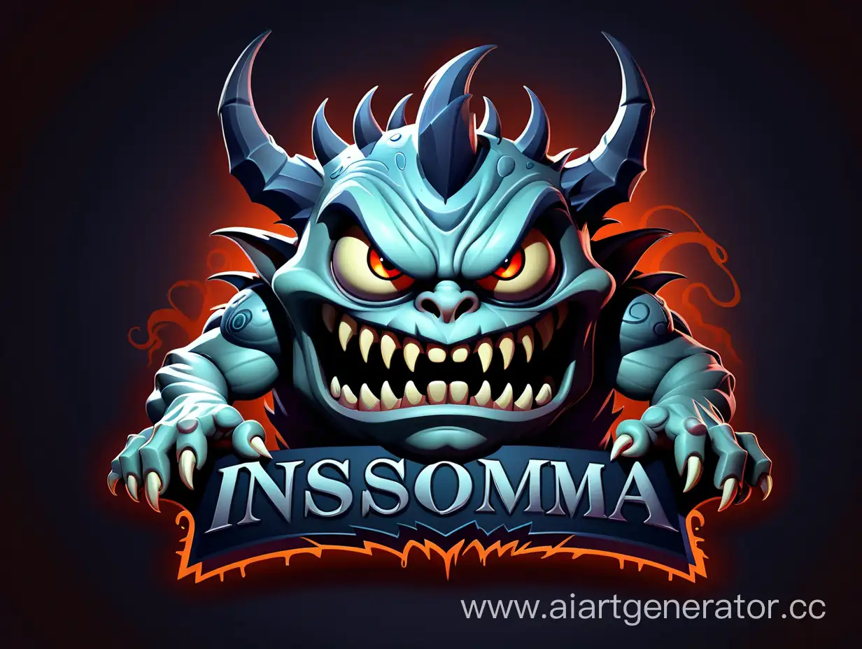 Evil-Monster-Logo-with-INSOMNIA-Inscription